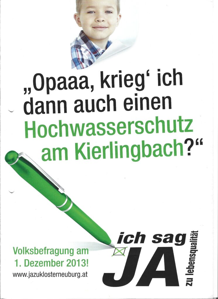 Hochwasseschutz Kierlingbach